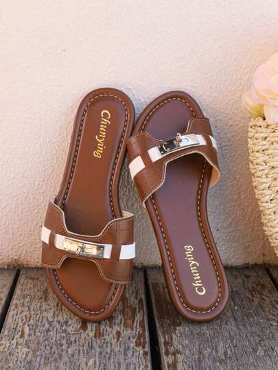 Sandalias planas de moda para mujer SHUZIA, estilo de vacaciones de verano, zapatos de primavera, vacaciones de primavera, zapatos para el Día de la Madre, zapatos casuales, zapatos de playa, regalo de Navidad