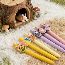 Bulk Easter Gel Pens With Rabbit Design, Great For Gift Baskets, Egg Crafts And Easter Supplies. These Retractable Black Ink Ballpoint Pens Make Excellent Gifts For Teachers, Students And Office Essentials - Sets - View 5