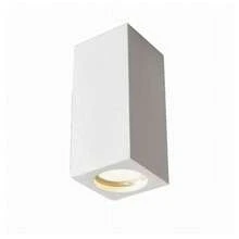 OISE ART STORE Porta Faretto Applique Soffitto In Gesso Verniciabile Forma Cubo Gu10 Gs-c140-q - - Multicolore - Visualizzare 2