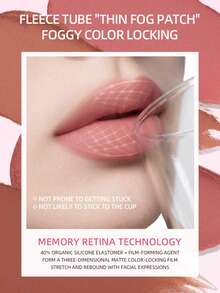 J.M.C.Y 哑光丝绒唇彩，持久不脱妆，不粘腻，适合学生使用 - 二氧化碳 - 查看 4