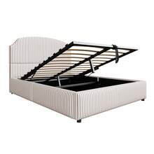 Bed Bases & Foundations - White+ Charcoal + Upholstered + 140cm*200cm - View 8