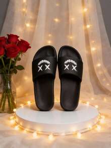 4-Season Slippers, Indoor Household Slippers, Bathroom Slippers, Outdoor Beach Slippers, Pool Slippers, Slippers, Slip-On Slippers - Black - View 10