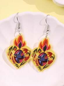 1 Đôi bông tai hình chim hoạt hình màu vàng ánh ngọc trai dễ thương và thời trang, độc đáo, sáng tạo, thích hợp cho đi làm hàng ngày, lễ hội và tiệc tùng. - Nhiều màu - Xem 4