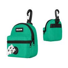 狗狗零食袋，狗狗便便袋收纳器，适用于牵引绳，带内袋的宠物零食容器，小型犬用品，非常适合训练和散步，免提式狗狗便便袋分发器，狗狗旅行配件 - 彩色 - 查看 5