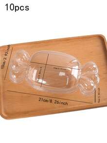 5/10/30/50个装可重复使用蛋糕杯（带盖）、冷萃酸奶杯、带透明窗口的礼盒、椰子布丁杯、燕麦片杯（带盖）、防震甜点杯、耐用防裂酸奶杯、奶油蛋糕盒、透明甜点杯 - 彩色 - 查看 13