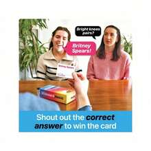 Family Interactive Card Game: Misheard Music 2025, 50 Fun Cards With Sound & Play, Designed For Party Entertainment & Educational Play - Thẻ nhạc (500 chiếc) - Xem 3