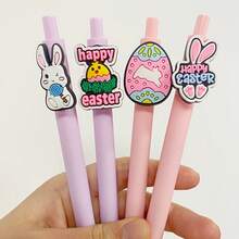 Bulk Easter Gel Pens With Rabbit Design, Great For Gift Baskets, Egg Crafts And Easter Supplies. These Retractable Black Ink Ballpoint Pens Make Excellent Gifts For Teachers, Students And Office Essentials - Sets - View 2