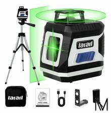 Nivel Láser Autonivelante 5 Líneas Nivelador Con Trípode - Tipo de Enchufe A USA (110-127V) - Ver 1
