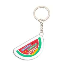 2d Shining Twinkling Watermelon Keychain Unisex Viva La Vida Acrylic Pendant Keyrings Accessories Key Chains - Multicolor-4 - View 2