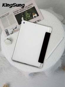 Jade Orchid Notebook Pattern Tablet Case, Compatible With IPad 9.7/10.2/10.5/10.9/12.9/Pro 11, 10th Generation, Compatible With Samsung Galaxy Tab S6 Lite 10.4-Inch, Compatible With Kindle Paperwhite 12th Gen 2024, Kindle (11th Generation) 2022 Version, Kobo Clara Color, Soft Fall Protection, Smart Stand/Auto Wake/Sleep - Multicolor - View 3