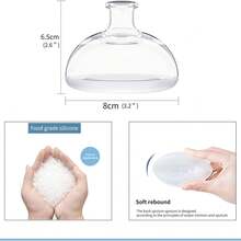 Fanwer Palm Chest Percussion Cup, Mucus Removal Device, Helps To Break Up Mucus By Percussion And Postural Drainage, Professional Palm Sputum Remover - Multicolor - View 7