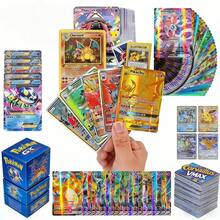 100/200/300pcs (Random Patterns) Cartoon Character Collectible Cards, Monster Rare Collection Cards, Gradient Skin Tone Cards, Great Graduation Gift! - Multicolor - View 2