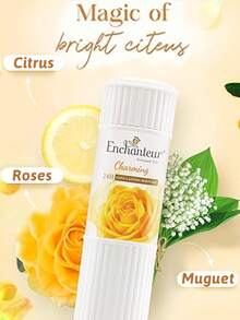 Enchanteur 香氛爽身粉，提供 24 小時清新乾爽，帶來清爽舒適感，緩解瘙癢，持久留香。細緻粉末質地改善肌膚品質，散發迷人香氣 - Attractive floral fragrance - 查看 5