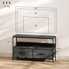 Television Stands & Entertainment Centers - Black - View 9