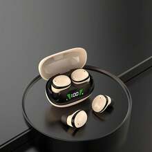 迷你TWS无线运动睡眠音乐耳机，带LED数字电量显示，兼容所有智能手机 - 彩色 - 查看 15