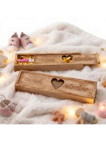 给爸爸的惊喜，验孕棒纪念盒 - 宝宝惊喜公告创意礼盒（不含拉菲草、验孕棒） - 彩色 - 查看 6