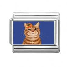 （未组装产品）1 件 DIY 创意饰品配件，卡通猫狗动物元素 DIY 手链项链戒指脚链，时尚精致可爱手工模块化手链 - M292313 - 查看 13