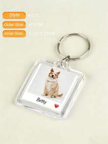 Portachiavi lungo personalizzato con foto e testo, portachiavi in acrilico personalizzato, portachiavi di coppia personalizzato, portachiavi con foto, regalo per la mamma, regalo per il papà, regalo di compleanno, San Valentino, anniversario, regalo per la coppia, festa della mamma, festa del papà, colorato, carino, affascinante - Multicolore - Visualizzare 29