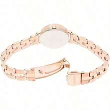 Orient Fashionable Minimalist Round Dial Women's Bracelet Watch, Casual Analog Arabic Numeral Gift For Friends - Gold - View 2