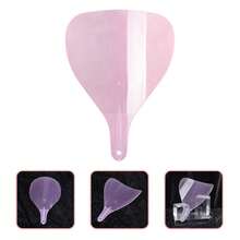 Transparent Hair Dye Face Shield, Ergonomic & Lightweight Hair Stylist Protective Cover - Multicolor - View 5