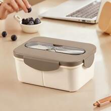 Fofa Marmita Térmica para Escola 800ml com Colher - Hermética, Portátil, Cores Aleatórias, Resistente, Presente Perfeito para Volta às Aulas - cor aleatória - Visão 2