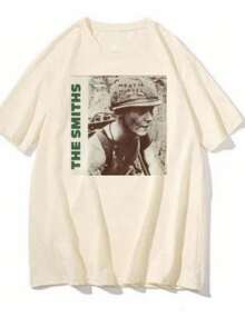 Rock Band T-Shirt,  Album, Women's/Men's Shirt, Cover, Show Shirt - Branca - 查看 2