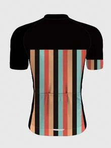 2026 Casual Striped Bicycle Riding Shirt, Cycling Top - Multicolor - View 3