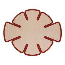 Petal-Shaped Silicone Baking Mat, Reusable Non-Stick Baking Tray, Heat-Resistant, Suitable For Cookies, Cakes, Macarons. Bottom Grid Design For Easy Cleaning, Even Heat Conduction, Cake Decorating, Cookie Making, Non-Stick Surface, Silicone, Heat-Resistant Pad, Baking Paper Liner, Choice For Home Bakers And Cooking Enthusiasts - Multicolor - View 15