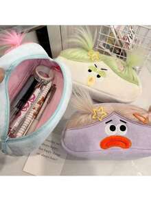 1pc Cute Cartoon Large Capacity Pencil Case, Japanese/Korean Style Student Pencil Bag, Unisex Pencil Pouch, Multi-Functional Pen Bag, Minimalist Pencil Box, Cosmetic Bag, Toiletry Bag, School Supply Bag, Stationery Bag, Pen Case, Backpack - 1 - View 6