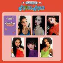 6张KATSEYE <BEAUTIFUL CHAOS> LOMO卡片，包含SOPHIA、MANON、DANIELA、LARA、MEGAN、YOONCHAE。新年礼物、圣诞礼物、EYEKONS粉丝专属礼物。 - 彩色 - 查看 9