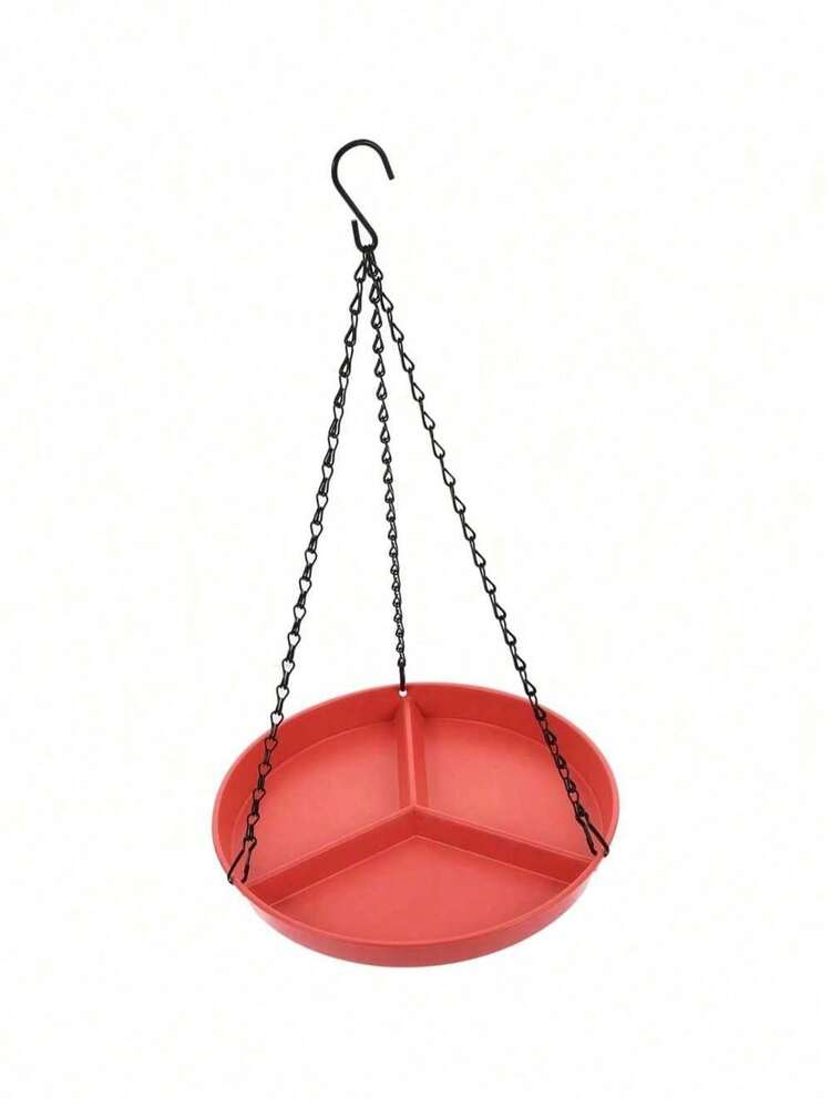 户外多功能喂鸟器套装 - 蜂鸟喂食器 + 鸟浴盆，双件套，适用于所有鸟类，安装简便，鸟浴盆和喂食器分隔开来 - 彩色 - 查看 10