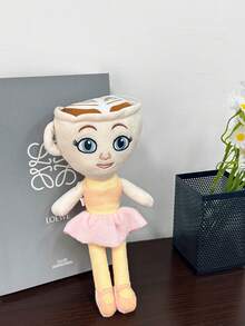 Búp bê nhồi bông Goo Goo Gaa Gaa Sahur hình vũ công ba lê và cà phê cappuccino, cao 25cm/9.84in, quà tặng sáng tạo, thích hợp cho tiệc sinh nhật trẻ em, trang trí phòng bé gái, sưu tập, quà tặng cho gia đình, bạn bè, búp bê trẻ em, quà Giáng sinh, quà Halloween, quà nhét vào tất Giáng sinh, quà sinh nhật, quà kỷ niệm, quà ngày thiếu nhi. - màu sắc - Xem 8