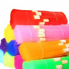 发光许愿瓶 - 可折叠塑料星星吸管和幸运星折纸套装 - 彩色 - 查看 4