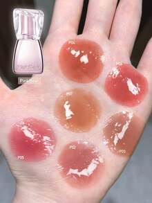 Pink Bear Moisturizing Glossy Liquid Lip Gloss, No.06, Creates Shimmering Radiant Finish. Plumping, Hydrating Formula. Adorable Cartoon Packaging, Perfect Gift For Friends. Vibrant Color, Ideal For Everyday Wear, 2ml/0.07fl.Oz - 06 - Xem 4