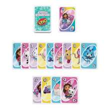 Mattel Games UNO Junior Gabby Dollhouse - La Casa de Gabby - Uno - Juegos de Mesa de Cartas - Ref. JLH17 - Multicolor - Ver 5