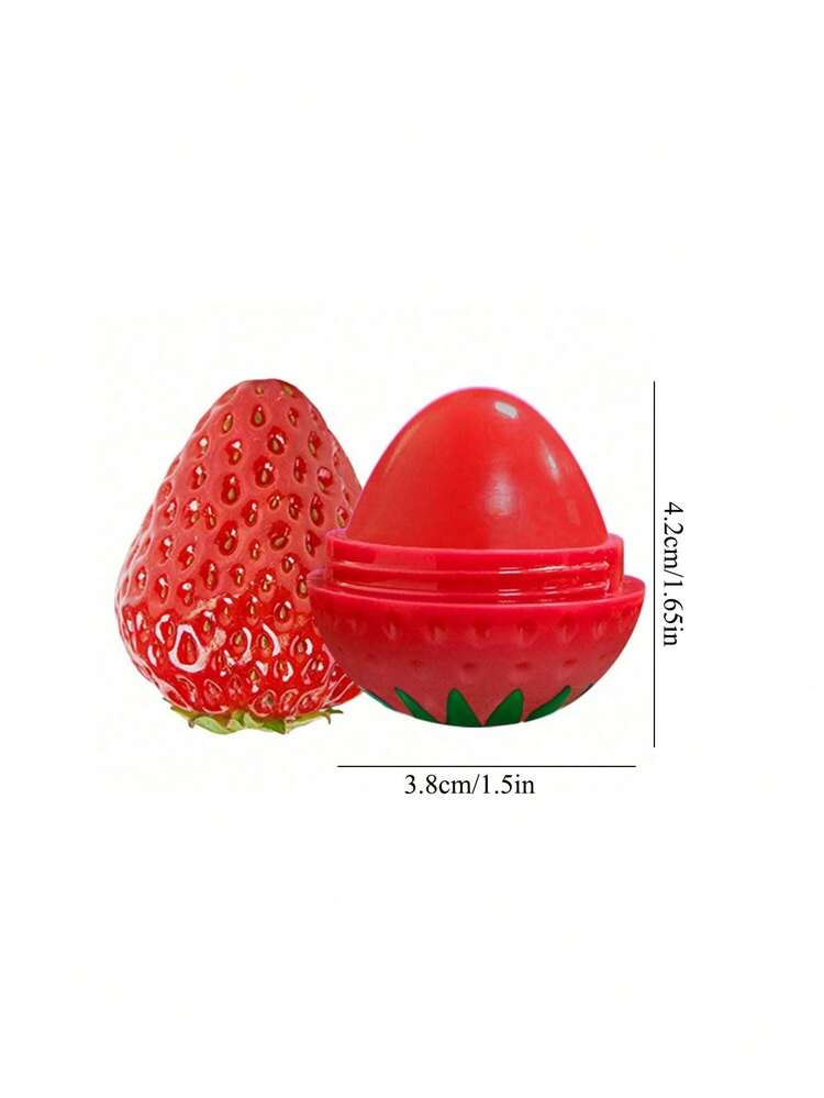 1/4 草莓味润唇膏，丰盈双唇，持久保湿，滋养呵护，修护女性唇纹，完美的圣诞节和万圣节礼物 - 多樣化口味 - 查看 8