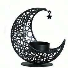 1pc Middle Eastern Crescent-Shaped Metal Incense Burner, Tabletop Incense Holder, No Electricity Required - Multicolor - View 15
