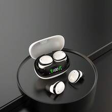 迷你TWS无线运动睡眠音乐耳机，带LED数字电量显示，兼容所有智能手机 - 彩色 - 查看 13