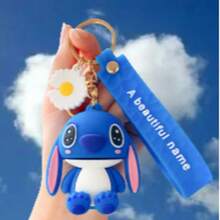 Disney Stitch Keychain, Suitable As A Gift For Friends During The Back To School Season, Party Gift, Cute Keychain, Fun Design - Multicolor - View 5