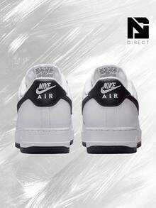Nike Air Force 1 Low '07 – Men's Lifestyle Sneakers – Shoes For Man -Vintage-Spring & Summer-Inspired Running Shoes, Shock-Absorbing Comfort, Gym To Streetwear Casual Wear-Easter Gift– FQ4296 101 - 白色/黑色 - 查看 4