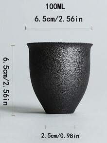 1个陶瓷拿铁咖啡杯，高品质陶瓷情侣水杯，个性化马克杯，牛奶麦芽早餐杯，创意办公杯，迷你大师杯，茶杯 - 彩色 - 查看 10