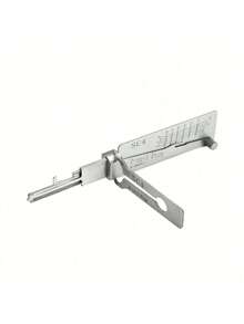 1pc 2-In-1 Emergency Access Tool SS001PRO SS002PRO KW1 KW5 SC1 SC4 R52 M1/MS2 SS002R, Civilian Lock Pick Set, Portable, High Precision Lock Pick Tools - 2in1 - View 8