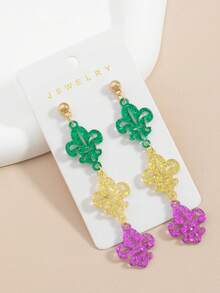 Women's New St. Patrick's Day Earrings, Gift For Friends - Multicolor - View 1
