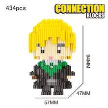 Magic Academy Series Minifigure Micro Stacking Building Blocks, Tandem Puzzle, Educational Assembly Toy, Model Ornament, Ideal For Birthday Gift - Multicolor - View 10