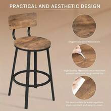 Barhocker - Dunkel - Übersicht 8