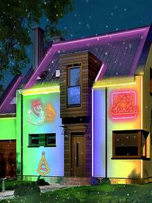 1m/2m/3 Meters/4m/5m Flexible LED Neon Light, With 44-Key Remote Control, USB Power Switch Dimmable, Suitable For Bedroom, Living Room, Display Cabinet, Bathroom Mirror Backlight, Home Decor And Party Atmosphere - Colored Light - View 7