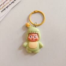 Set de llaveros de personajes de anime de acrílico - Encantos de fidget lindos, decoración de mochila Kawaii y accesorio de escritorio para trabajadores - Multicolor - Ver 5