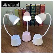 OISE ART STORE Lampada Tavolo Led Musica 5in1 Multifunzionale Pieghevole Ricaricabile Usb Q-47 - - Multicolore - Visualizzare 1