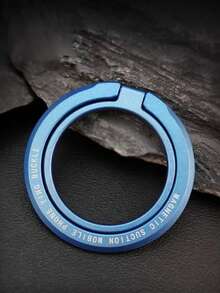 Soporte de anillo magnético de metal de aleación, agarre de dedo desmontable compatible con MagSafe, soporte horizontal y vertical de 1 segundo compatible con iPhone y la mayoría de los teléfonos inteligentes, regalo del Día de San Valentín - Multicolor - Ver 10