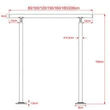 Stair Railing, Stainless Steel Handrail, Balustrade, Balustrade Bars, Terrace Balustrade, Stair Kit - 0 Traverses - View 4